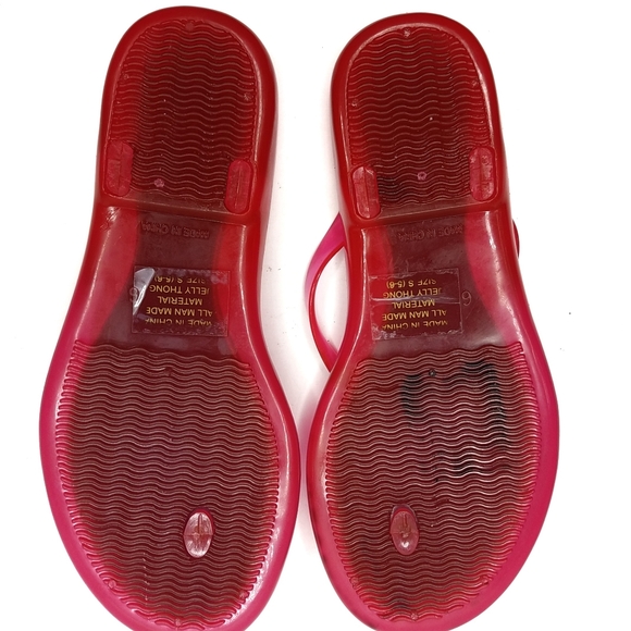 KATE SPADE FILO UNDERWATER PINK THONG SANDAL - Picture 4 of 5